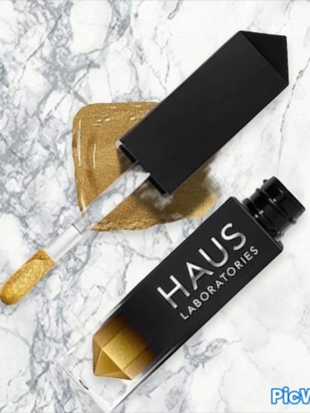 HAUS Laboratories Gold Liquid Eyeshadlw